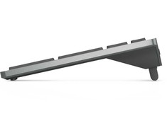DELL Pro Plus kompaktiška klaviatūra ir pelė – KM7120W – Belgijos (AZERTY), viso dydžio (100 %), belaidė, radijo dažnių belaidis ryšys + „Bluetooth“, AZERTY, pilka, titano spalvos, pelė pridėta