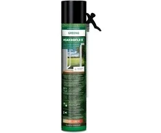 Vienkomponentės PU montavimo putos MAKROFLEX GREENQ STD, 750ML