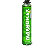 Pistoletinės montavimo putos MAKROFLEX LOW EXPANSION, 750 ml