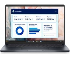 Nešiojamas kompiuteris Dell Pro 14 Premium PA14250 / Ultra 7 268V / 32 GB / 512 GB SSD Gen4 / 14.0" FHD+ / Arc / FgrPr / Kamera ir mikrofonas / WLAN + BT / Apšviestas Kb / 3 Cell / W11Pro / 3 metų „Prosupport“