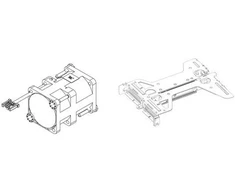 Procesorius DELL Riser Config 2 Butterfly Gen4 Riser (x8/x8) PowerEdge R360 CK
