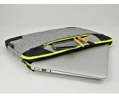 DeLOCK 18410 torba na laptop 33,8 cm (13.3'') Dėklas kieszeniowe Juodas, Pilka, Geltonas