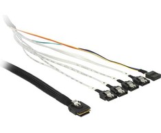 Delock 1m, Juodas (83314)