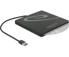 Delock 5,25 ″ Slim SATA 9,5 / 12,7 mm lizdas iki USB 3.0 (42604)