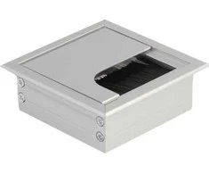 DeLOCK 66860 organizator na kable Biurko Cable grommet Sidabrinė 1 vnt.