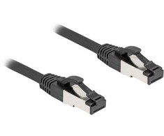 Delock DeLOCK 80566 kabelis sieciowy Juodas 0,25 m Cat8.1 S/FTP (S-STP)