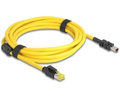 Delock DeLOCK 81252 kabelis sieciowy Juodas, Geltonas 3 m Cat6