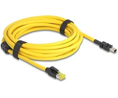 Delock DeLOCK 81253 kabelis sieciowy Juodas, Geltonas 5 m Cat6