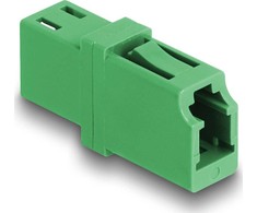 Adapteris AV Delock DeLOCK 87984 adapter światłowodowy LC/APC Žalias