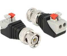 Delock adapterio jungtis 2 kontaktų -> BNC kištukas - 65525