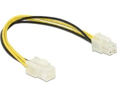 Delock ATX/EPS 4-pin - ATX/EPS 4-pin, 0,3 m, geltona (84954)