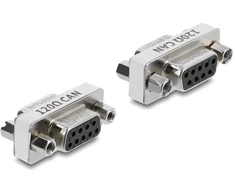 Delock D-Sub 9 Pin CAN Bus Adapteris gniazdo do gniazda 120 Ohm rezystor terminujący (91691)