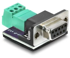 Delock D-Sub 9 Pin Lizdas do 3 Pin Terminalblock Adapteris do CAN / LIN Bus (91293)