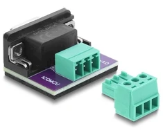 Delock D-Sub 9 Pin Lizdas do 3 Pin Terminalblock Adapteris do CAN / LIN Bus (91293)
