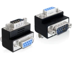DELOCK Adapteris Sub-D 9Pin St/Bu 90 angeld