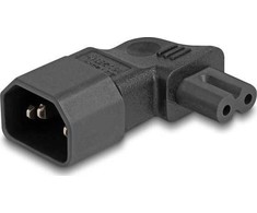 Delock DeLOCK 80473 mova / adapteris IEC 60320 C14 IEC 60320 C7 Juoda