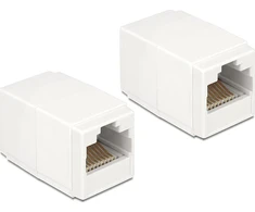 Delock Delock - Netzwerkkoppler - RJ-45 (W) zu RJ-45 (W) - UTP - CAT 6