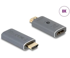 DeLOCK 64324, HDMI, HDMI, Antracito spalvos