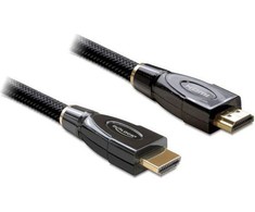 Delock kabelis HDMI A kištukas > HDMI A kištukas tiesus / tiesus 3 m Premium