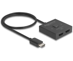 Delock HDMI jungiklis 2 į 1, dvipusis, 8K