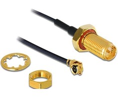Delock I-PEX – RP-SMA, 0,2 m (88746)