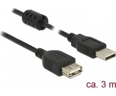 Delock ilgintuvas USB 2.0 A vyriškas > USB 2.0 A moteriškas 3 m
