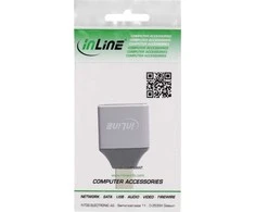 AV adapteris Delock „InLine® DisplayPort 1.4“ adapteris, „DisplayPort“ lizdas / „Mini DisplayPort“ kištukas