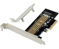 Delock „InLine® PCIe“ kortelė su 1 vidiniu NVMe M.2 M raktu, PCIe x4