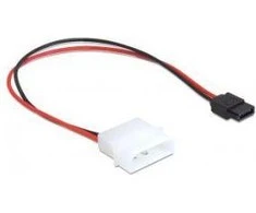 DELOCK Cable Power IDE Molex Plug > Maitinimas SATA 6 kontaktais