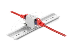Delock Keystone modulis RJ45 lizdas LSA Cat.6 45 laipsnių, kompiuterio priedai, belaidis tinklas