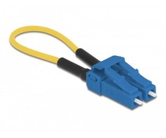 „DeLOCK“ optinio pluošto kilpinės jungties adapteris LC / UPC, vienmodis, mėlynas, 0,06 m, LC