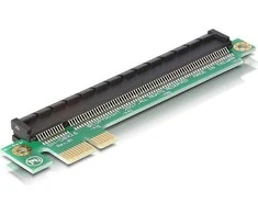 „DeLOCK“ stovas PCIe x1 – PCIe x16, PCIe, PCIe, PC, PC, laidinis