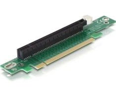 Delock stovo kortelė PCI Express x16, pasukta 90° į kairę