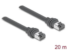 Delock Patchkabel RJ45 Cat.6 20 m Pilka (90676)