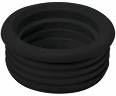 Haushalt Delock RUBBER TRANSITION D50X40 MM Juodas