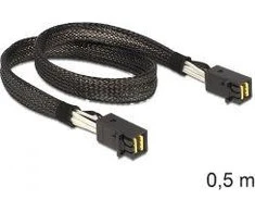 Delock BFP 8643 - BFP 8643, 0,5 m, juoda (83386)