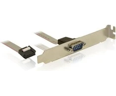 Delock Silkės su nuoseklia jungtimi COM DB9 (82768)