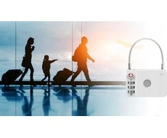 MiLi GPS Bluetooth MiLock Tracker HD-P16-L (Apple only) luggage lock baltas