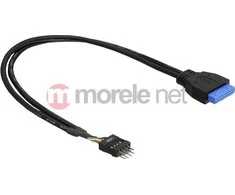 Kabelis Delock USB3.0 moteriškas>USB2.0 vyriškas