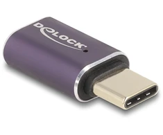 Delock USB adapter 24 pin USB-C (M) to 24 pin USB-C (W) (60286)