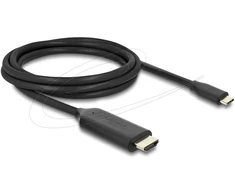 Delock USB Type-C do HDMI kabelis (DP Alt Mode) 8K 60 Hz su HDR funkcja 2 m juoda