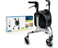 Delock Weinberger Aliuminio-Rollator mit 3 Rädern