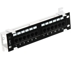 Opti RJ-45 lizdo skydelis PP10-12/RJ/6 10 "