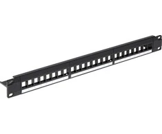 TST Delta Patch panel 24x Keystone lizdas (PP-24/FX/C1)
