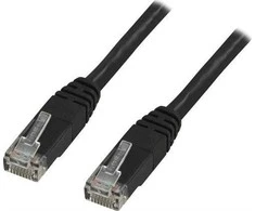Deltaco DELTACO patchkabel - 7 m - sort