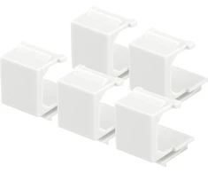 Deltaco Gniazda jungiama į tinklą Blank cover for Keystone jungtys 5-pack (VR-229)