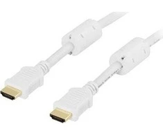 Kabelis Deltaco HDMI - HDMI 2m balta (HDMI- 1020A)