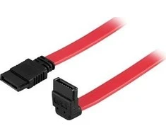 Kabelis DELTACO, SATA/SAS, kampinis, 0,5 m / SATA-05A