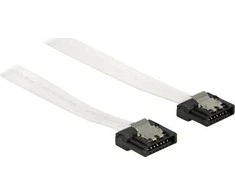 Kabelis DELTACO SATA 6Gb/s, 0.7m, juodas / SATA-1002