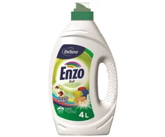 Skalbimo gelis DELUXE Enzo Color 2 in 1, 100 skalb., 4 L